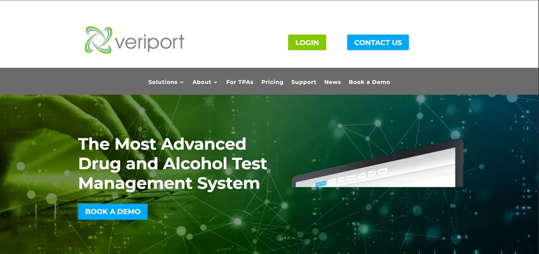 Veriport drug and alcohol test management system